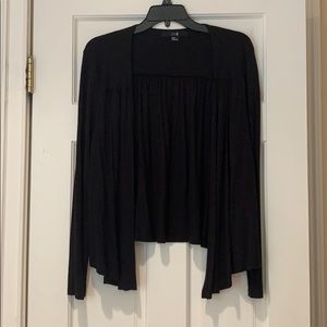 Thin black cardigan